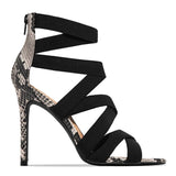 Niulatu Women Sandal High Heels Gladiator Ankle Strap Sandals 2025 Summer Ladies Party Pumps Shoes Sandalia Feminina Big Size DJSE