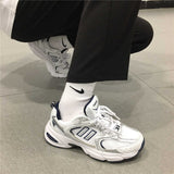 Niulatu Women Breathable PU Leather Sneakers Running Flat Shoes Sport Shoes Breathable Casual Shoes Women Chaussure Femme Sapatos DJSE