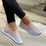 Niulatu Women Shoes 2025 Summer Fashion Flat sneakers Women Breathable Casual Sport Shoes Women Platform Plus Size Loafers DJSE