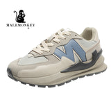 Niulatu Women Sports Shoes 2025 Spring Platform Sneakers Casual Running Shoes Non Slip Comfortable Female Shoe Black New DJSE
