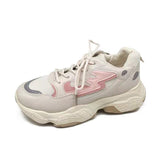 Niulatu wind reflective old shoes women 2025 spring sports casual shoes flat breathable comfortable women's shoes DJSE