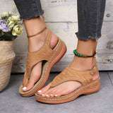 Niulatu Clip Toe Wedge Sandals Women Summer PlatformSandalias Mujer 2025 Thick Sole Shoes Ladies Sandalias De Las Mujeres DJSE