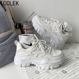 Niulatu Women Luxury Sneakers Designer Thick Sole Women's Shoes Fashion Platform Ladies Breathable Light Shoe zapatillas mujer DJSE