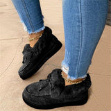 Niulatu New Fashion Women Snow Boots Fur Platform Comfort Winter Shoes Ladies Casual Ankle Boots Suede Female Designer Botas Mujer DJSE