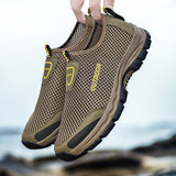 Niulatu Men Casual Shoes Summer Outdoor Water Sneakers Men Trainers Non-slip Climbing Hiking Shoes Breathable Men's Treking Shoe DJSE