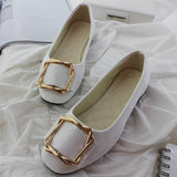 Niulatu 2025 Women Flats Luxury Elegant Pumps Woman Loafers Summer Moccasins Ballerinas Flat Casual Shoes Ladies Plus Size 43 DJSE