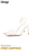 Niulatu Woman Pink Pumps Luxury Designer Metal Pointed Stiletto Shallow Mouth Single Shoes High Heels Women Green Party Shoes DJSE