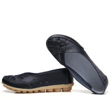 Niulatu Size 35-44 Summer Cut Out Women Genuine Leather Shoes Woman Ballet Flats Casual Sandals Women Loafers WSH2685 DJSE
