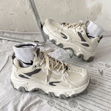 Niulatu Summer Shoes 2025 Breathable Mesh Streetwear Zapatillas Mujer Casual Students Patchwork Outside Sports Sneakers DJSE