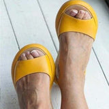 Niulatu Women Sandals 2025 Flip Flops Candy Color Summer Rome Slip-On Breathable Non-slip Shoes Sandal Woman Slides Solid Female DJSE