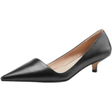 Niulatu Mujer Pointy Low Heel Women Shoes 2025 New Spring Single Shoe A Foot Off Fashion Shallow Mouth Women Shoes Tacones DJSE