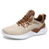Niulatu New Korean Breathable Flying Weaving Sports Shoes Men Shoes Size 46 Youth Running Shoes DJSE