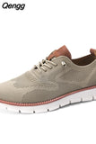 Niulatu Fashion Mesh Shoes Men Fashion Brand Footwear Breathable Mens Casual Shoes Flat Black White A4732 DJSE