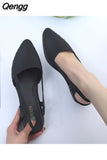 Niulatu Fashion Women's Flat Shoes Pointed Toe Light Luxury Sandals Women Designers Elegant Woman Casual Comfortable Shoes DJSE