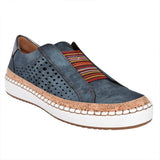 Niulatu Breathable Hollow Out Sneakers Casual Round Toe Flat Loafers Comfortable Sneakers Female Plus Size Chaussure Shoes 1021 DJSE