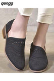 Niulatu 2012 Fashion Women Boots Spring Summer Block Low Heel Ladies Booties PU Leather Hollow Out Ankle Platform shoes DJSE