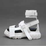 Niulatu Tops Summer Sandals Women Platform Creepers 6CM Heel Wedge Shoes Woman Ankle Strap Sandalias Mujer Sneakers DJSE