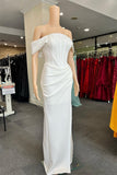 Niulatu Side Off-The-Shoulder Mermaid Prom Gown with Elegant HZ1007