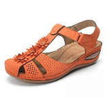 Niulatu Appliques Fashion Sandals Woman 2025 Summer Hook Loops Women Wedges Women's Platform Casual Female Beach Shoes Plus Size DJSE