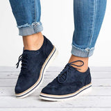 Niulatu Up Perforated Oxfords Shoes DJSE