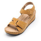 Niulatu Women Sandals Summer New Women's Platform Shoes Fashion Comfortable Casual Light Soft Female Wedges Retro Sandals 2025 DJSE