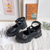 Niulatu Lolita Shoes JK Uniform Platform Shoes Japanese School Uniform High Heels Cute Mary Jane College Girls Shoes 2025 Women Shoe DJSE