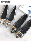 Niulatu Women Flats Black Ballet Flats for Women Foldable Shoes for Ladies Flats Comfortable Small Size 31 32 33 34 Big Size 45 46 Metal DJSE