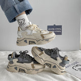 Niulatu Woman Vulcanize Shoes 2025 Autumn Platform Sneakers Breathable Mesh Ladies Footwear Casual Ladies Footwear DJSE