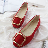 Niulatu 2025 Women Flats Luxury Elegant Pumps Woman Loafers Summer Moccasins Ballerinas Flat Casual Shoes Ladies Plus Size 43 DJSE