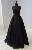 Niulatu A Line Prom Dresses Beaded Formal Evening Gown HZ0113