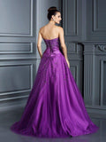 Niulatu Gown Sweetheart Beading Sleeveless Long Satin Quinceanera HZ1007