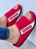 Niulatu Size Comfort Platform Beach Sandals 2025 Summer Fashion Casual Shoes of Women Outdoor Open-toed Cloth Flat Slippers Ladies DJSE