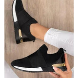 Niulatu Shoes 2025 Fashion Breathable Flat Casual Sports Light Wedge Platform Sneakers Shoes Woman loafers Zapatillas Mujer DJSE
