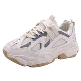 Niulatu wind reflective old shoes women 2025 spring sports casual shoes flat breathable comfortable women's shoes DJSE
