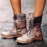 Niulatu Women Casual Motorcycle Boots Women Genuine Leather Ankle Boots Warm Ladies Fashion Winter Shoes DJSE