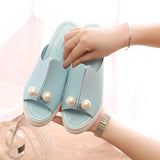Niulatu Sexy Women Platform Sandals Summer Slippers Peep Toe Thick Heel Slippers Slides Ladies Wedges Shoes Zapatos Mujer DJSE