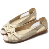 Niulatu Size Genuine Leather Sandals Women Flats Solid Casual Women Shoes Flats Summer Sandals Women vintage Sandalias Mujer DJSE