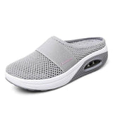 Niulatu Women Mesh Lightweight Shoes Woman Slippers Wedge Shoes Female cushion Sandals Thick Bottem Sneakers Plus Size 43 DJSE