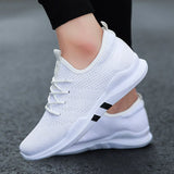 Niulatu Weight Casual Shoes For Men 2025 Spring Autumn Black Comfortable Anti Slip Soft Male Shoes Outdoor Sneakers Men Size DJSE