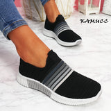 Niulatu Fashion Women Sneakers Rainbow Color Handmade Mesh Vulcanize Leisure Shoes Low-top Summer Casual Ladies Shoes Girl Plus DJSE