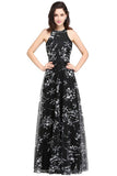 Niulatu Long A-line sleeveless Evening HZ1007