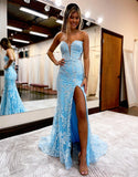Niulatu Sweetheart Lace Prom Dress with Detachable HZ1007