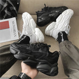 Niulatu Men's Platform Sneakers Breathable Men Chunky Shoes Trainers women Sneakers Tenis Masculino Zapatillas Hombre888 DJSE