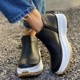Niulatu for Women Platform Shoes Wedges Designer Brand Luxury Women Shoes 2025 Booties Woman Fall Shoes Zapatos De Mujer DJSE