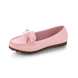 Niulatu Women's Flat Shoes Ballet Flats Moccasin Woman Butterfly-knot Slip On Soft Sole Loafers Women Flock Ladies Footwear 2025 DJSE