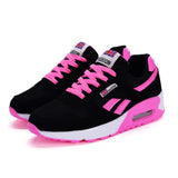 Niulatu Women Air Cushion Sports Shoes Outdoor Running Lace Up Ladies Shoes Woman Sneakers Tenis Feminino Casual Flats DJSE
