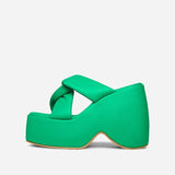 Niulatu Women's Wedges Slippers Platform Ladies Shoes 2025 Summer Fashion Thick Bottom Female Slipper Slides Woman Flip-flops New DJSE