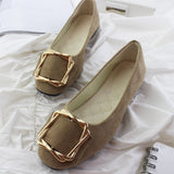 Niulatu 2025 Women Flats Luxury Elegant Pumps Woman Loafers Summer Moccasins Ballerinas Flat Casual Shoes Ladies Plus Size 43 DJSE