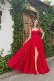 Niulatu The Shoulder A-line Sleeveless Applique Prom Dress with Front HZ1007
