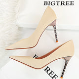 Niulatu Shoes Serpentine Woman Pumps Metal Stiletto High Heels 2025 New Designer Women Heels Sexy Party Shoes Lady Plus Size 43 DJSE
